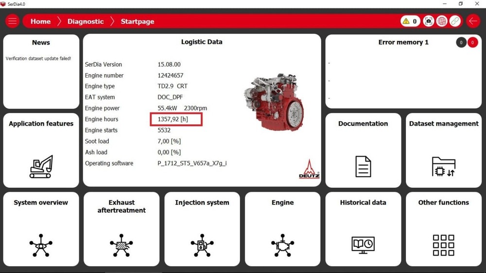 For Deutz 4.0 decom+USB Dongle Heavy Duty Engine Communicator Diagnostic Tool