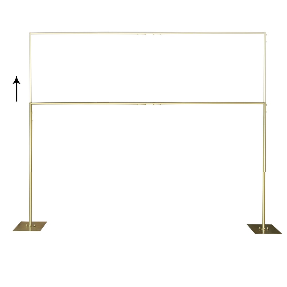 Professional Backdrop Stand Pipe 3M Heavy Duty Background Support Curtain Frame
