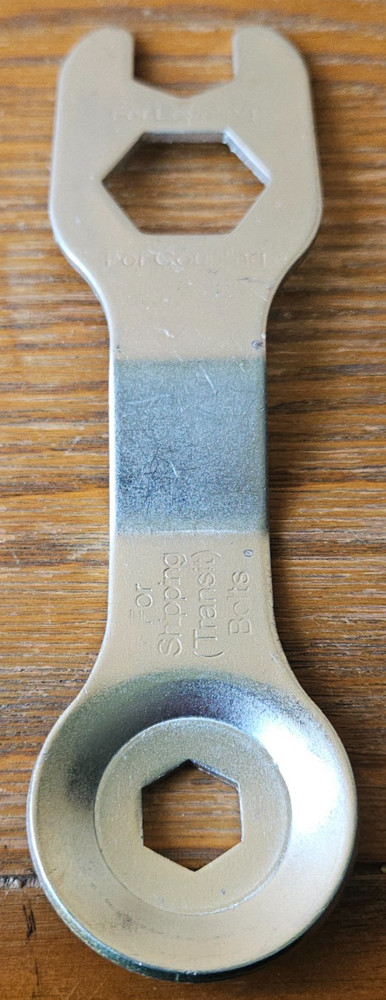 LEVELING, COUPLING, SHIPPING METAL MULTI TOOL.