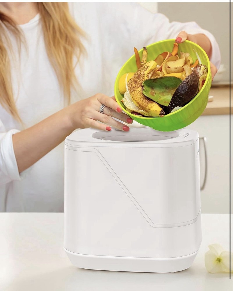 4L Electric Composter for Kitchen, Smart Countertop Compost Bin, Odorless | Low