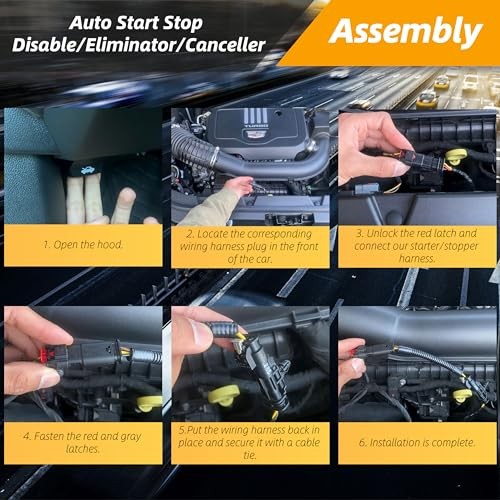 Auto Start Stop Disable/Eliminator/Disabler Compatible with Small Plug