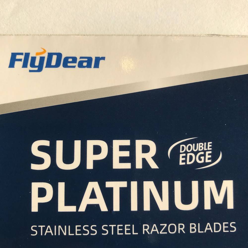 5 FLYDEAR Super Platinum Double Edge Razor Blades