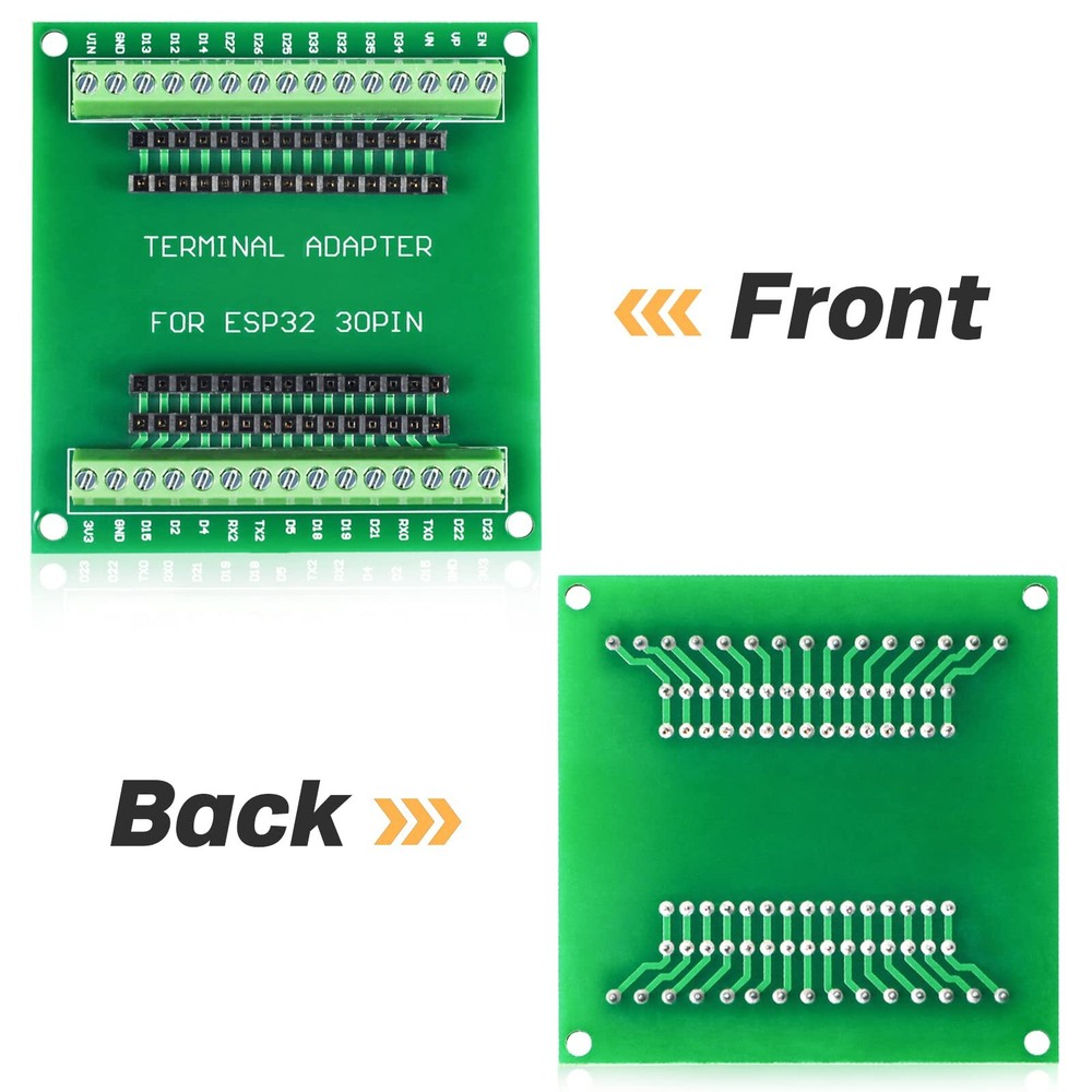 2pcs ESP32 breakout board shield GPIO for 30PIN ESP32 development board