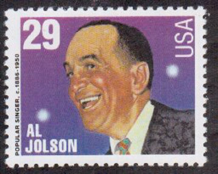 Scott # 2849...29 Cent...Al Jolson...2 Stamps...