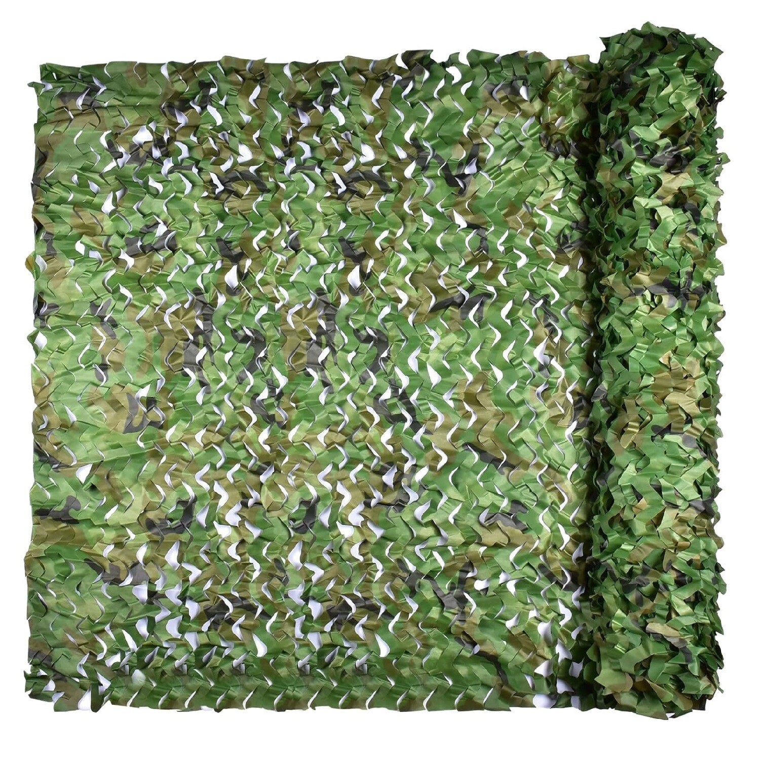 13-26Ft Military Woodland Camouflage Netting Cutable Camo Net Camping Hunting