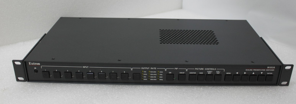 Extron IN1508 Video Scaling Presentation Switcher Media Switch Rack Mount TESTED