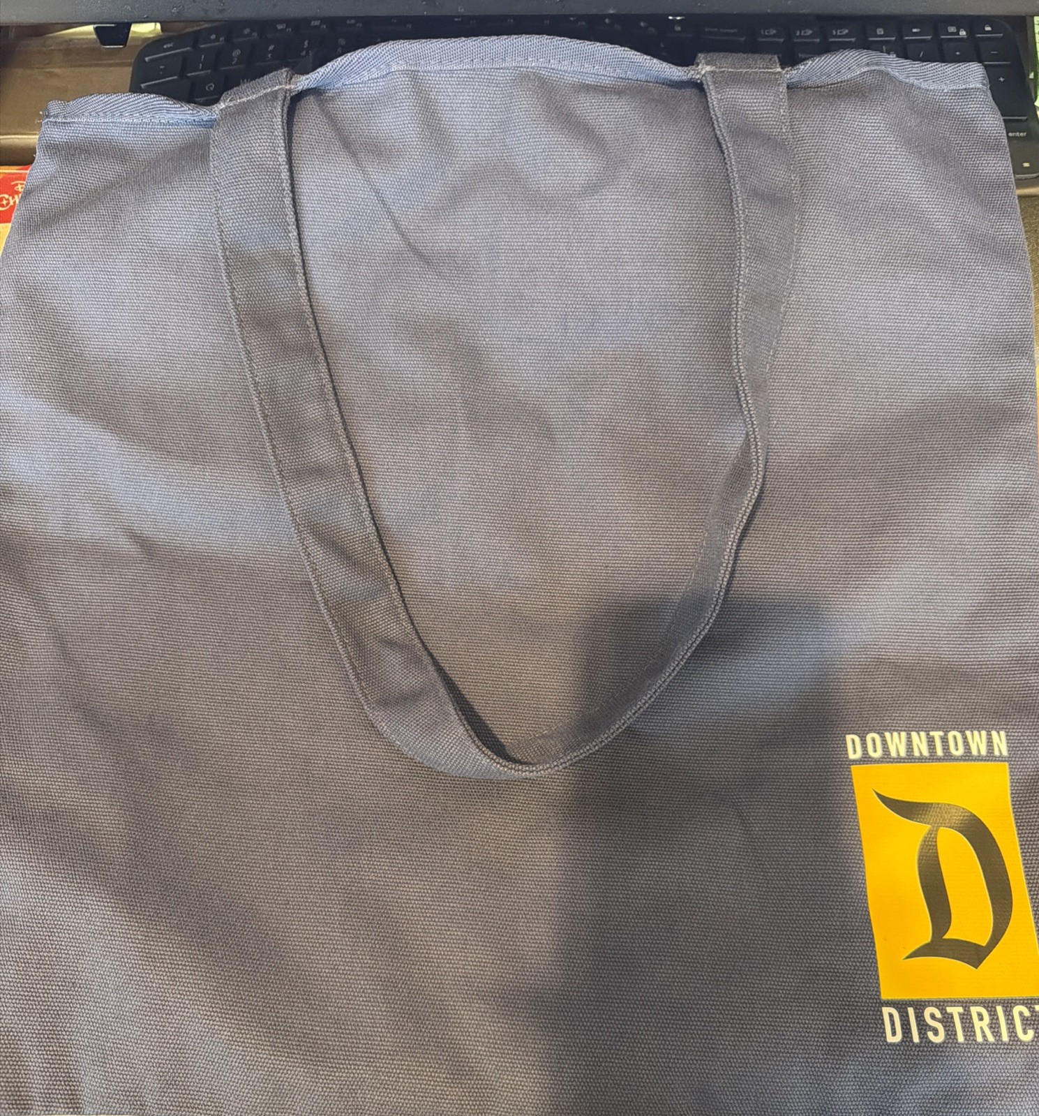 New 2026 Disneyland Resort Downtown Disney District Canvas Tote Bag