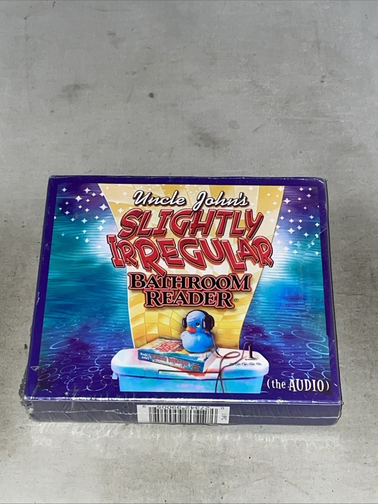 CD Audio Book Uncle John's Slightly Irregular Bathroom Reader 6 Disc Humor
