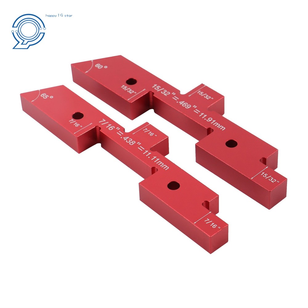 Router Table Setup Bars 14 Pcs Precision Aluminum Setup Blocks Height Gauge