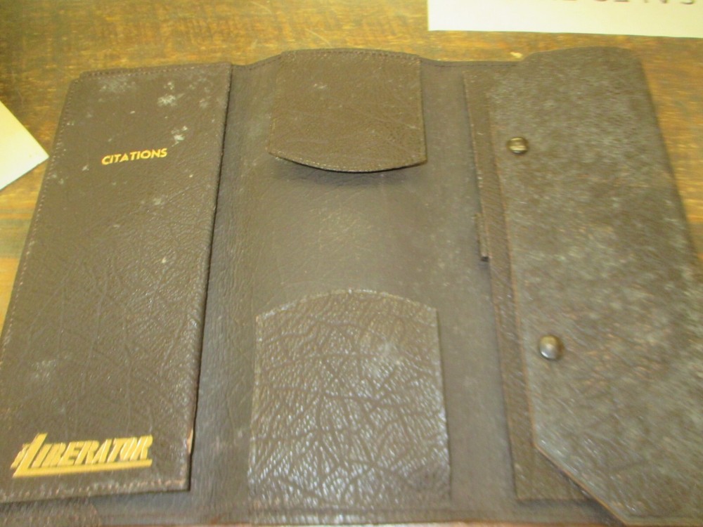 WWII Discharge Papers USMC Leather Case