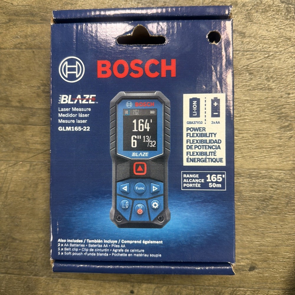 Bosch Blaze Laser Measure GLM165-22