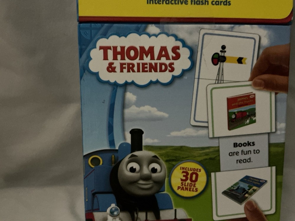 Thomas & Friends Words Slide & Learn Interactive Cards-two sided Flash Cards