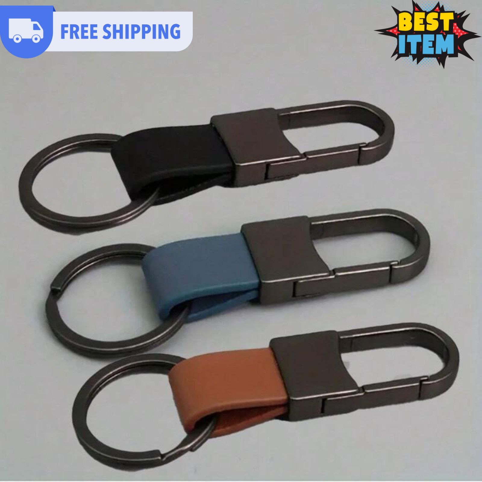 1pc Keychain Multicolor Creative DIY Keychain Holder For Men Father's Day Gift