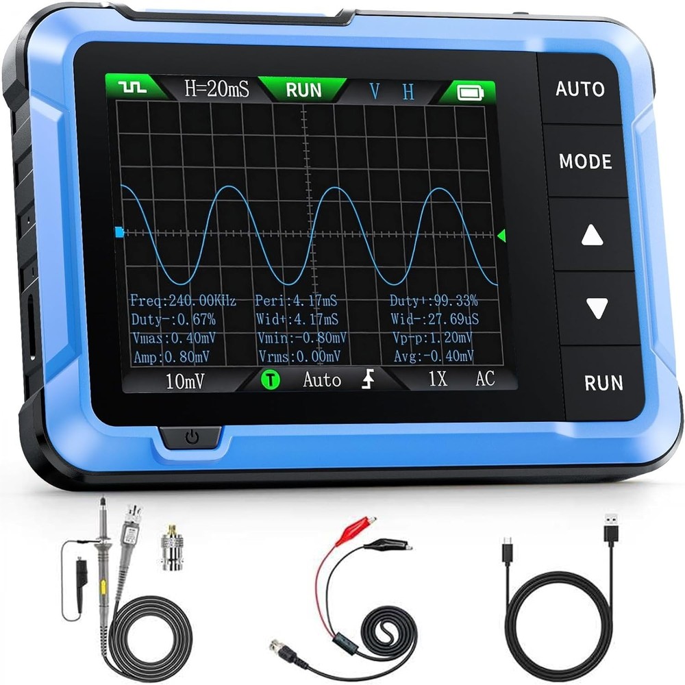 Portable Automotive Oscilloscope with Trigger Function