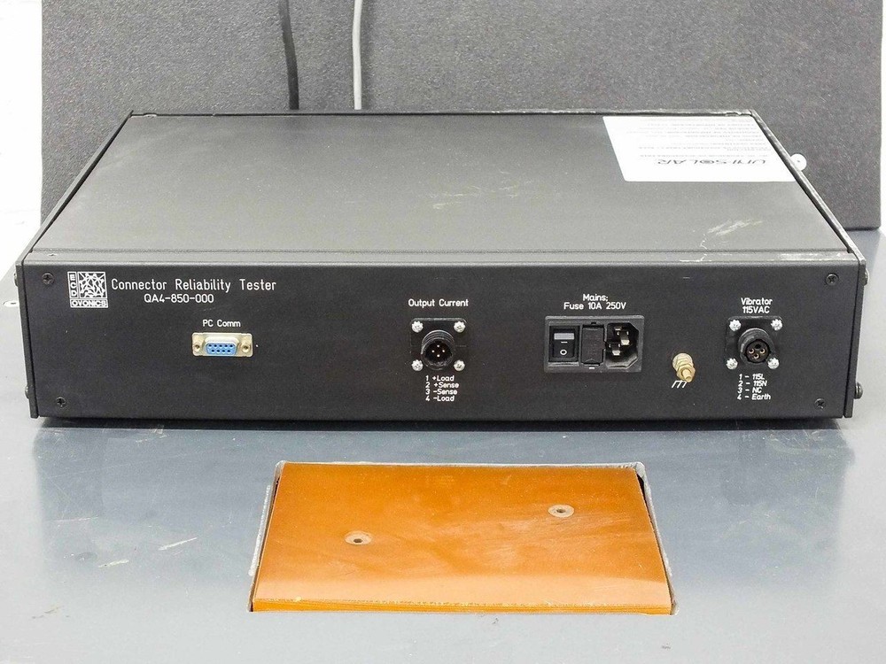 Uni-Solar VIBRATING Solar Panel MC4 Connector Testing Station - 250V QA4-850-000
