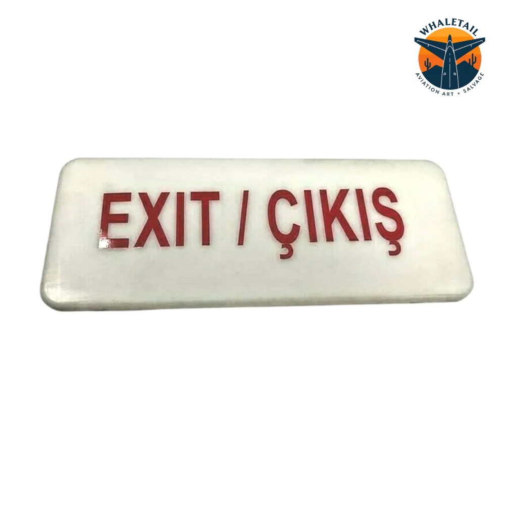 Original A330-200 Onur Air Exit Sign