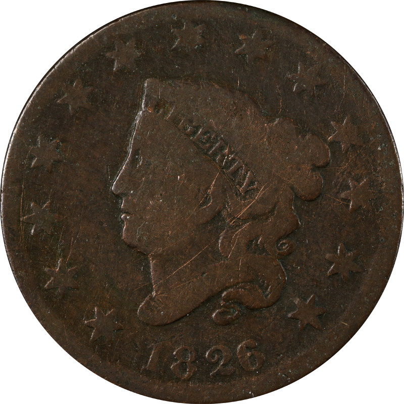 1826 Large Cent