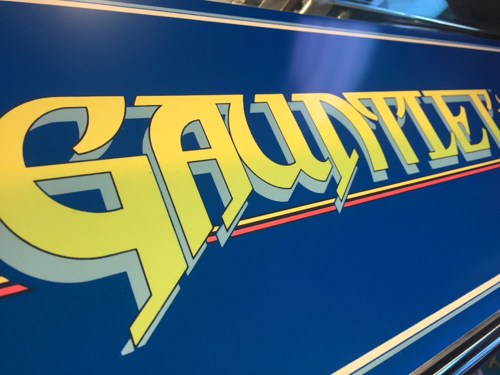 Gauntlet Arcade Marquee 26" x 8"