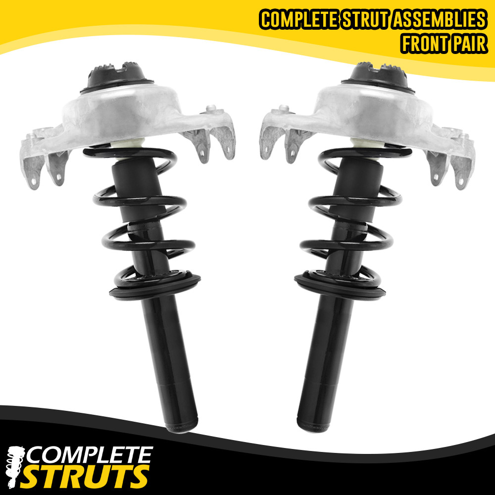 2009-2016 Audi A4 Quattro Front Quick Complete Strut Assemblies Pair