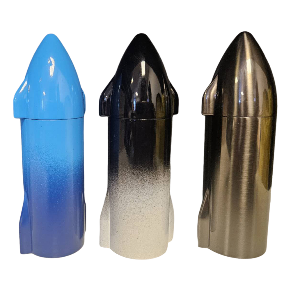 Ever Tech Double Jet Torch Metal Space Rocket Lighter Adjustable Refillable 2