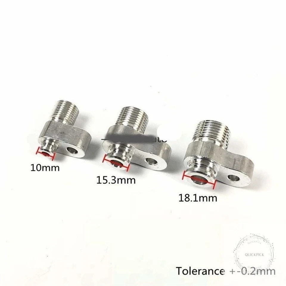 Custom A/C Lines AC Compressor Drier Condenser Radiator Fitting Adapter for Auto