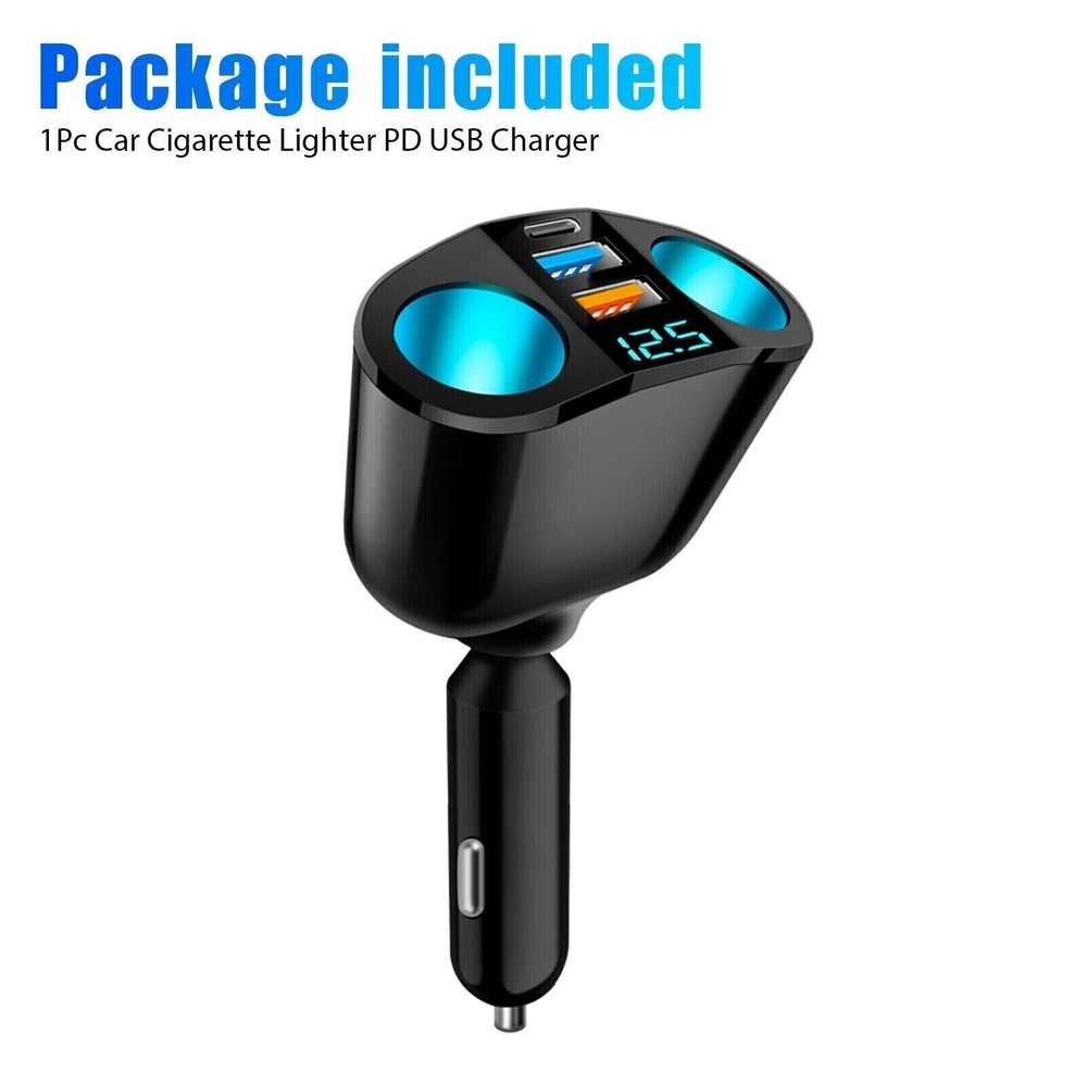 Car Cigarette Socket Battery Meter 12V Voltmeter Digital Display Voltage Gauge