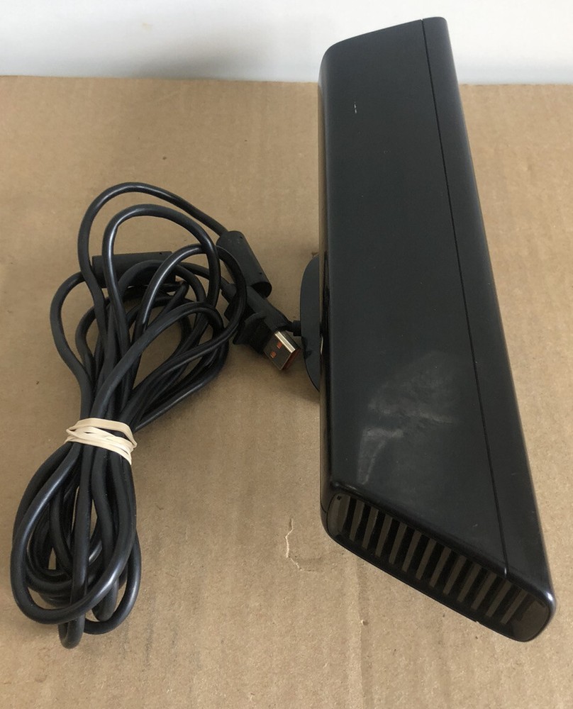 GOOD SHAPE Genuine OEM Microsoft XBOX 360 Kinect Sensor Bar Model 1414 Black