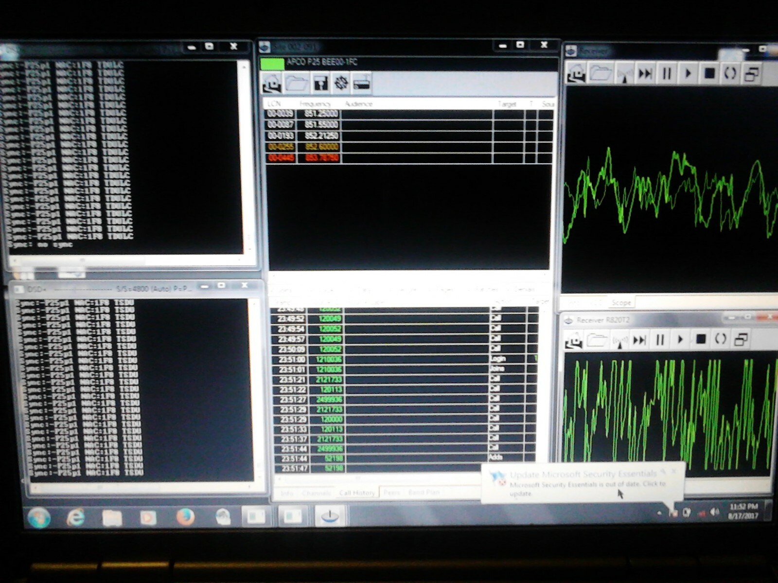 RTL-SDR radio receiver (TCXO) RTL2832U + R820T2 Fan/Thermal cooled unit