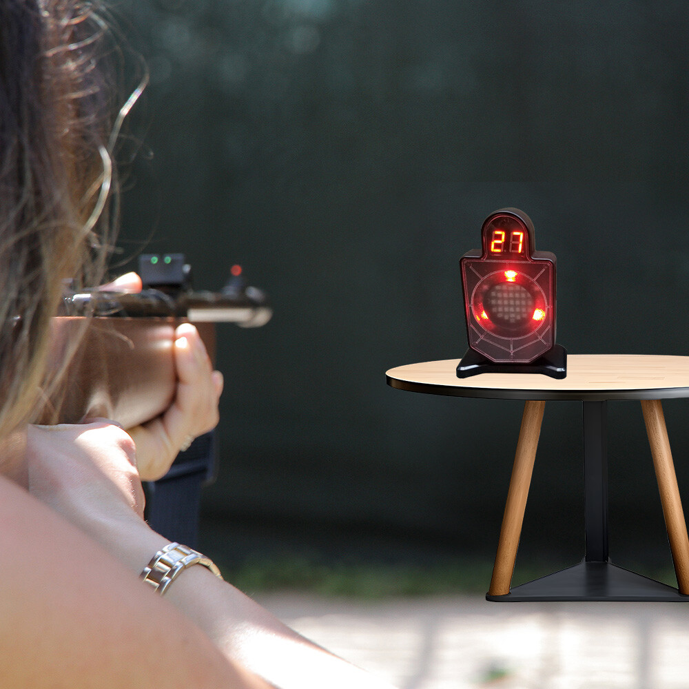 Electronic Laser Trainer Target Dry Fire Trainer Laser Induction Counting Target