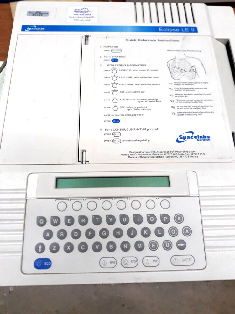 Spacelabs 92304 Model Eclipse LE II Machine (P4)