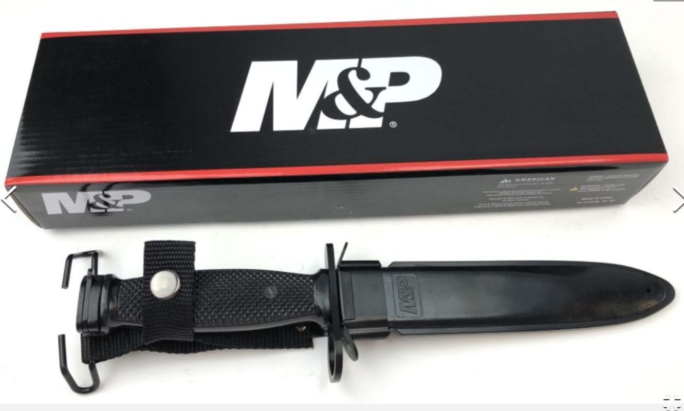Smith Wesson M&P Knife M7 Bayont + Scabbard S&W NIB NEW