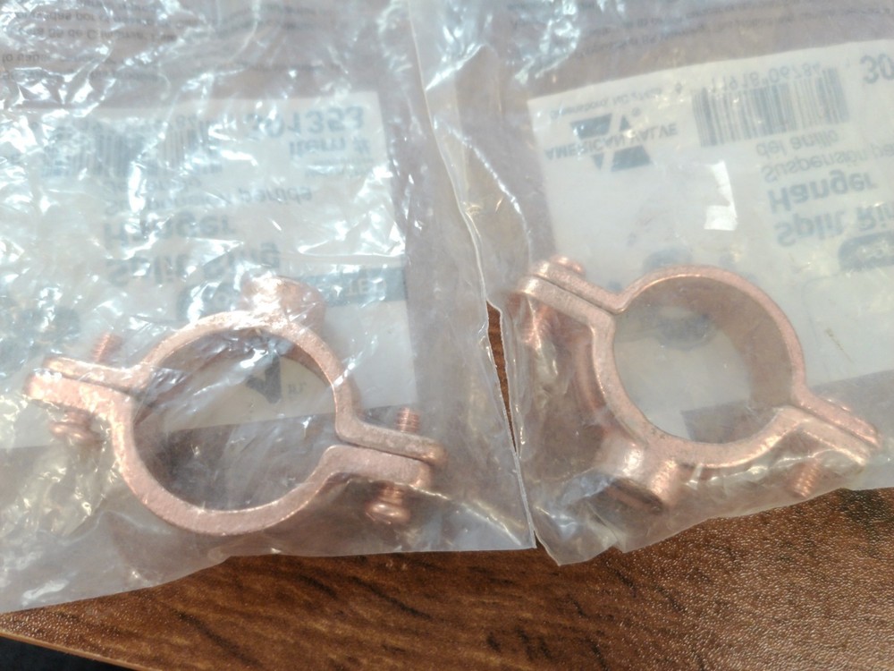 2 Pack- 1 inch split ring hanger 301353