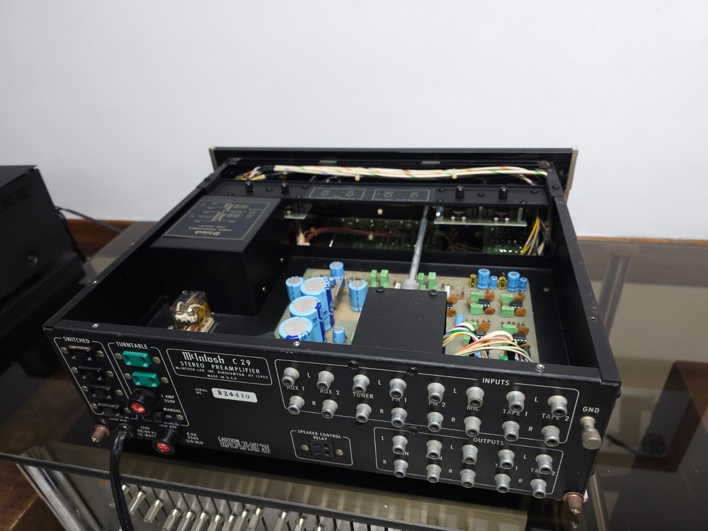 McIntosh C29 Solid State Stereo Preamplifier Serviced Good Aesthetic Condition
