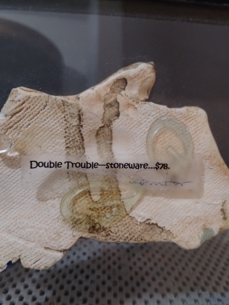 Handmade Studio Art Pottery Wall Hanging Decor