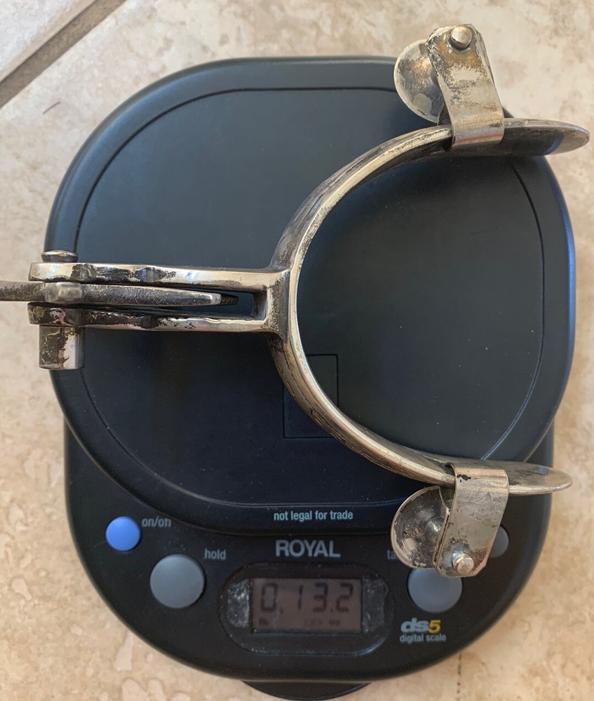 Decorative Stainless Steel Engraved Spur