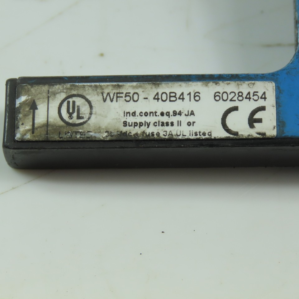 Sick WF50-40B416 PLC Fork Sensor 4 Pin