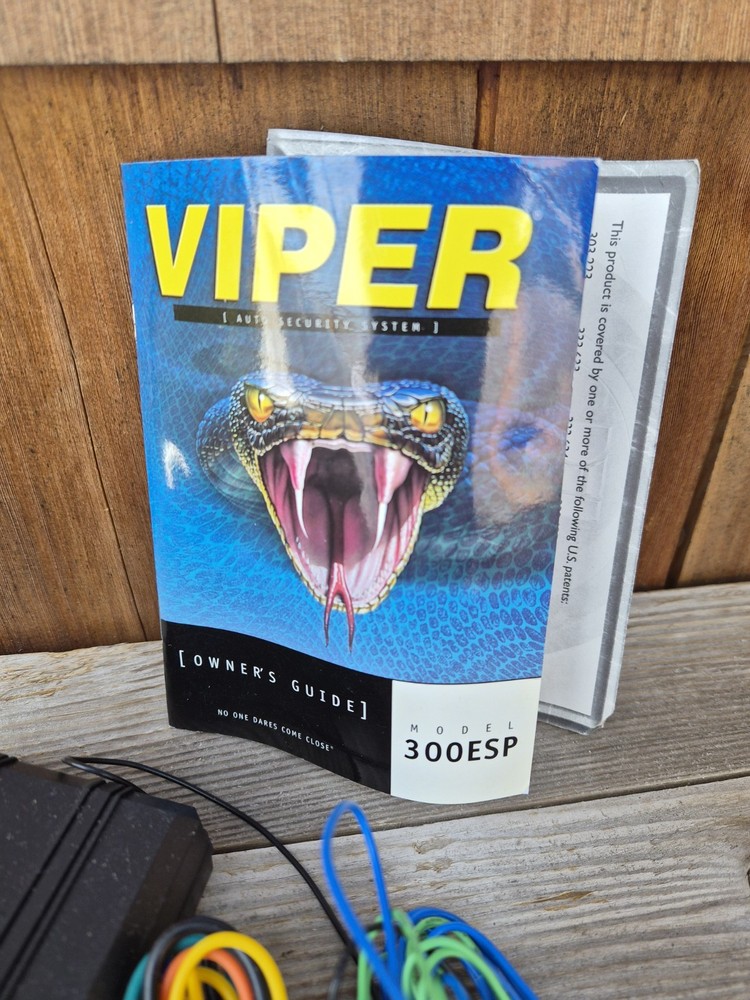 Viper 350HV Vehicle Security System in Original Box Complete Kit