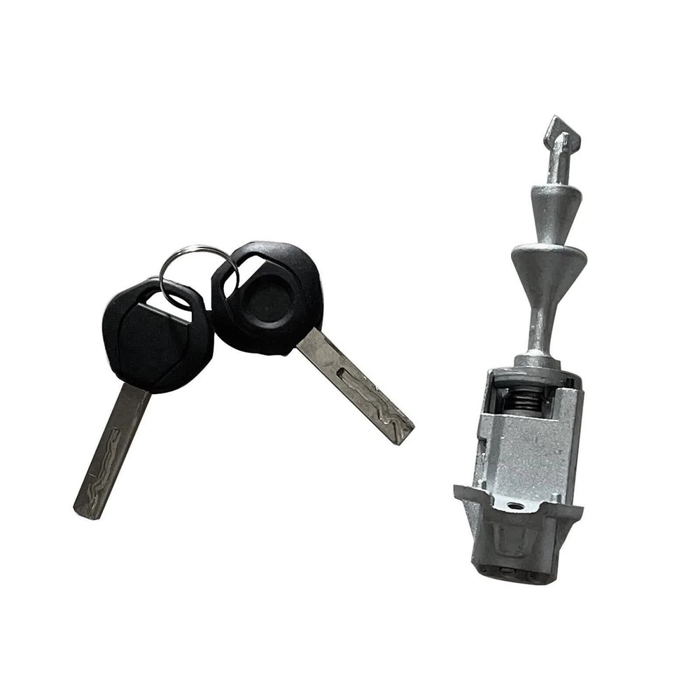 2x Key left front Door lock locking cylinder For 2004-2012 BMW 3 E90 E91