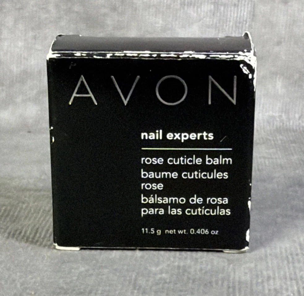 new AVON Nail Experts Rose Cuticle Balm