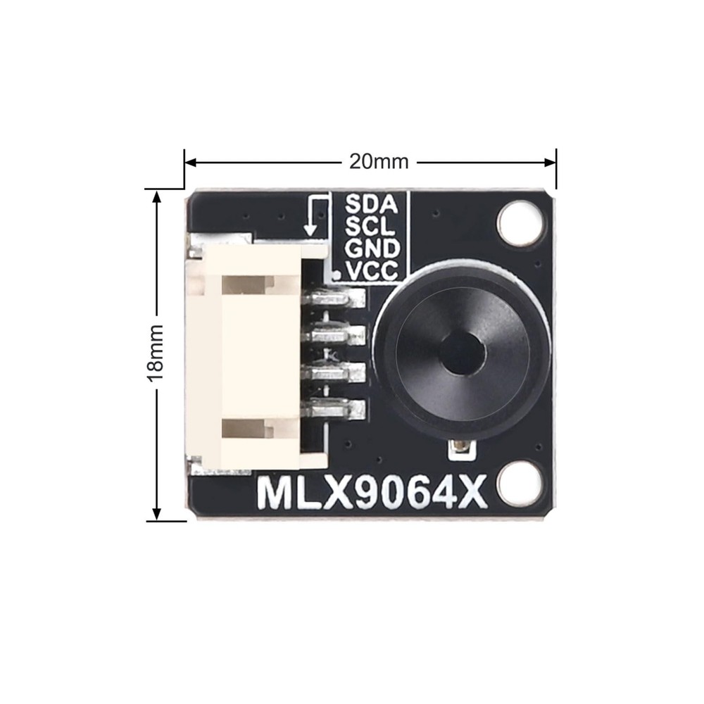 Thermal Imaging Camera MLX90640-D110, 32x24 IR Array, I2C Interface, for Rasp...