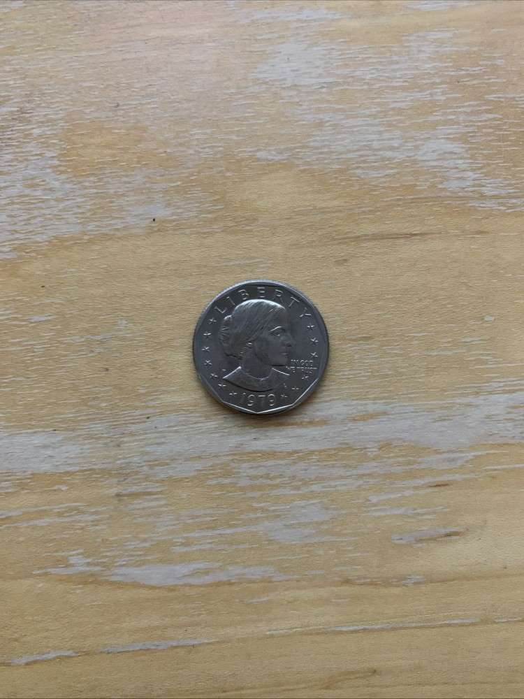 1979 P Susan B Anthony Dollar FB Potential Miss print/ddo/back Error