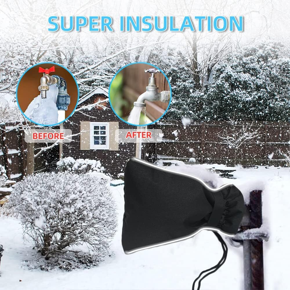 Winter Antifreeze Faucet Covers Outdoor Faucet Tap Protective Cover Waterproof
