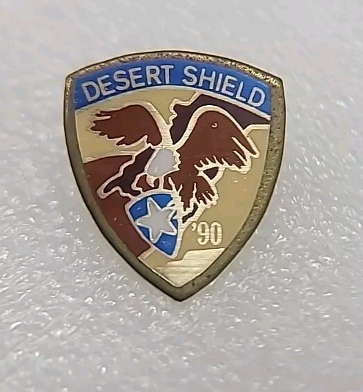 Desert Shield 1990 Lapel Pin