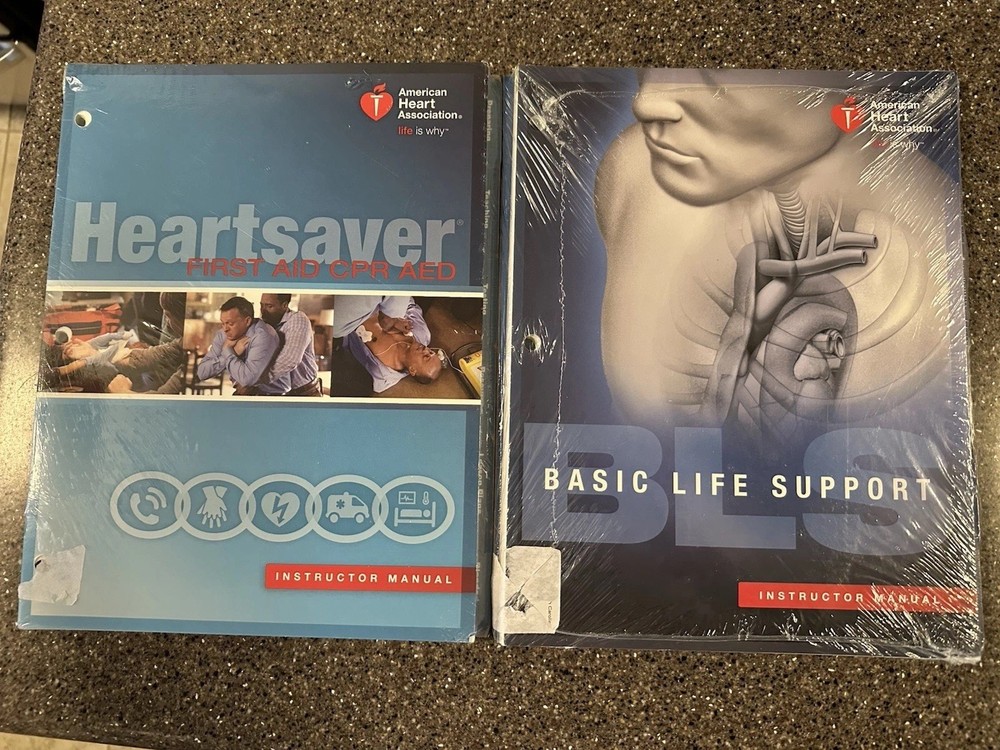 2 - AHA 2015 Heartsaver First Aid CPR AED Instructor Manual & Basic Life Support