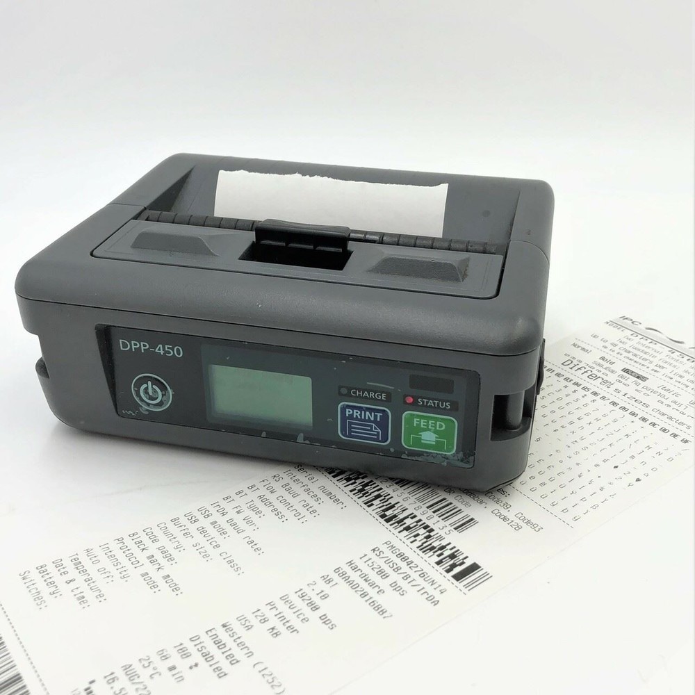 Infinite Peripherals DPP-450 Thermal Receipt Printer Bluetooth Android iOS Win