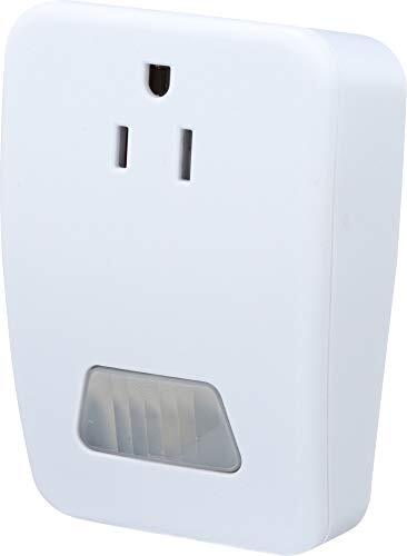 White Motion Activated Light Control Indoor Sensor with Auto Off Timer 25 ft