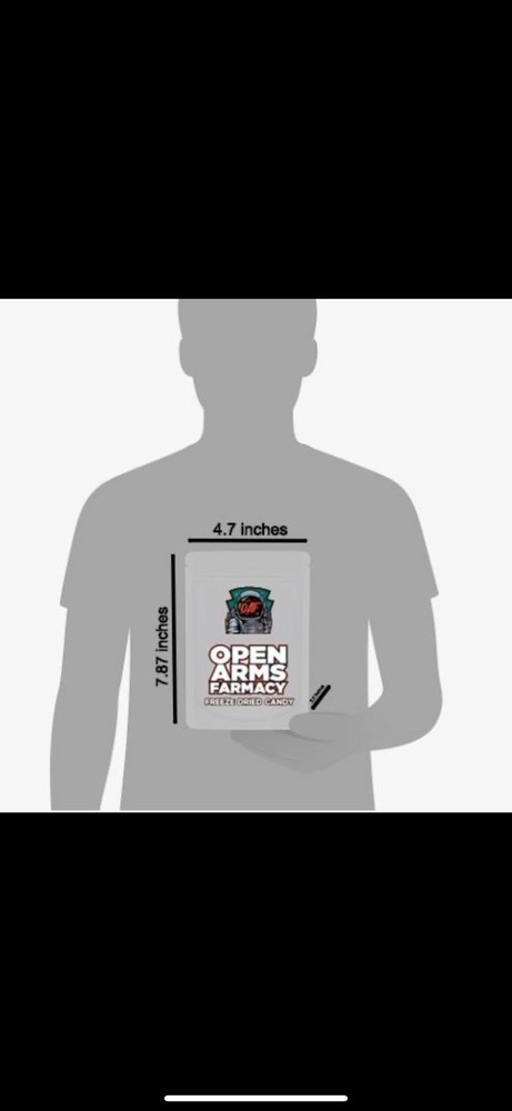 Freeze Dried SP*EE Large 5oz Bag! Disk Shaped Candy