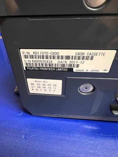 FUJITSU KD11070-C800 CASH CASSETTE 1 OR 2