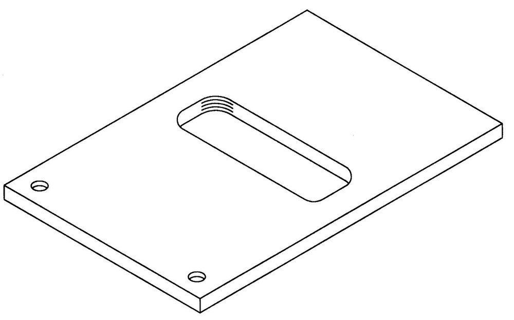 3/8" ADAPTER PLATE & SCREW