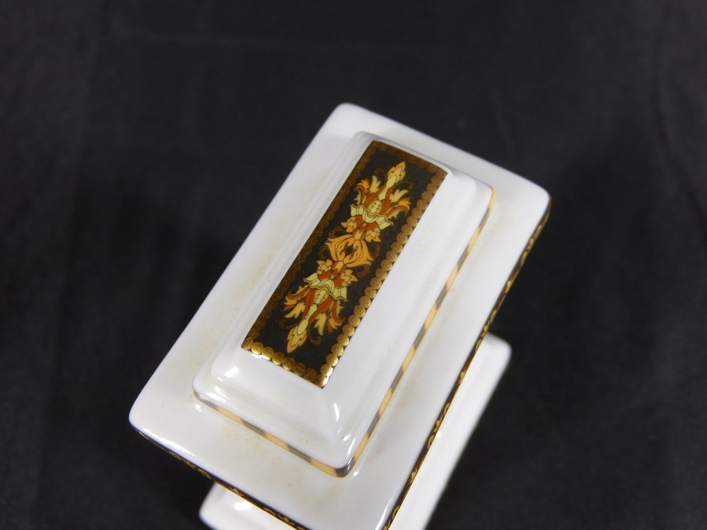 Rosenthal Versace Barocco Miniature Desk Clock